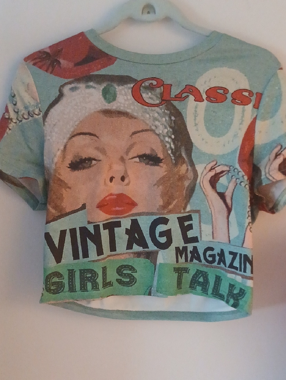 Out Of A Magazine Top